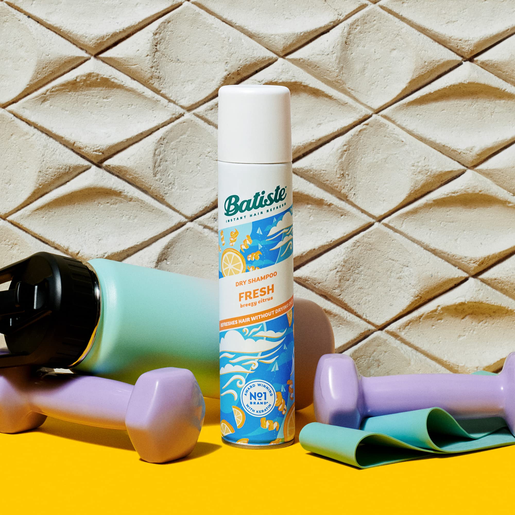 Jasmine note enhances a soft fragrance with Batiste Fresh