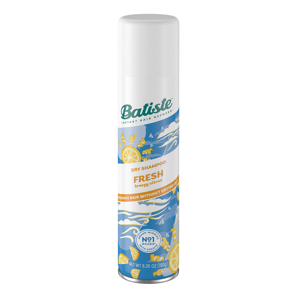 Batiste Fresh Dry Shampoo bottle for quick refresh between washes