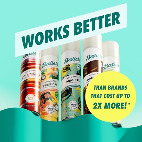 Batiste Original usage massage into hair with fingertips for texture