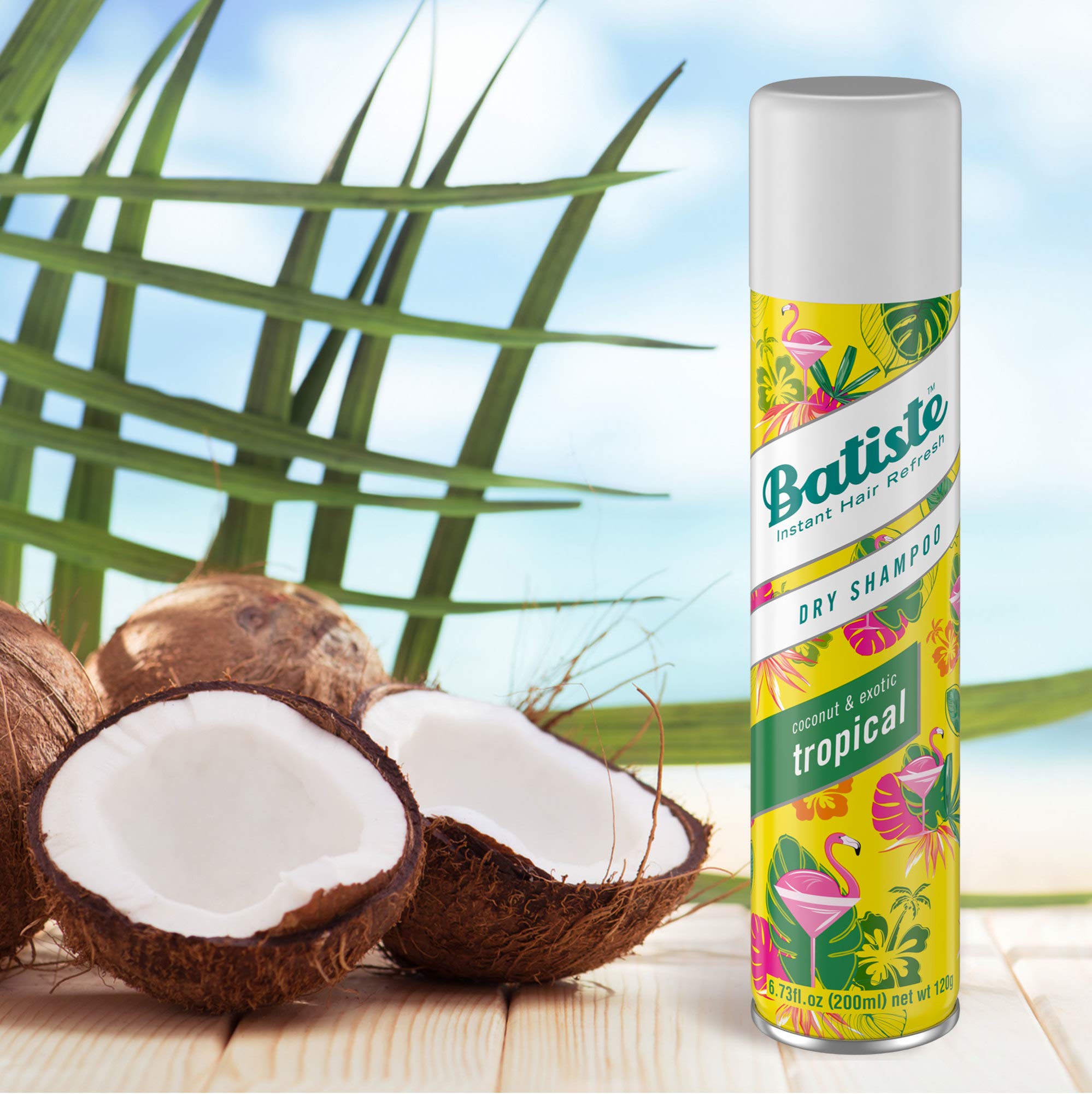 Travel-ready dry shampoo for on-the-go freshness.