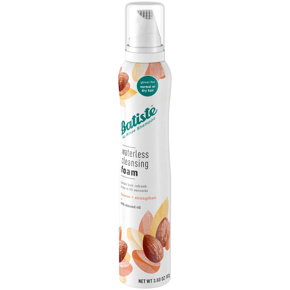 Batiste strengthening formula with almond oil nourishes while refreshing