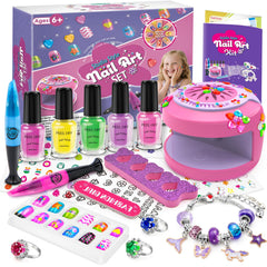 BATTOP kids nail polish set colorful nails for creative play