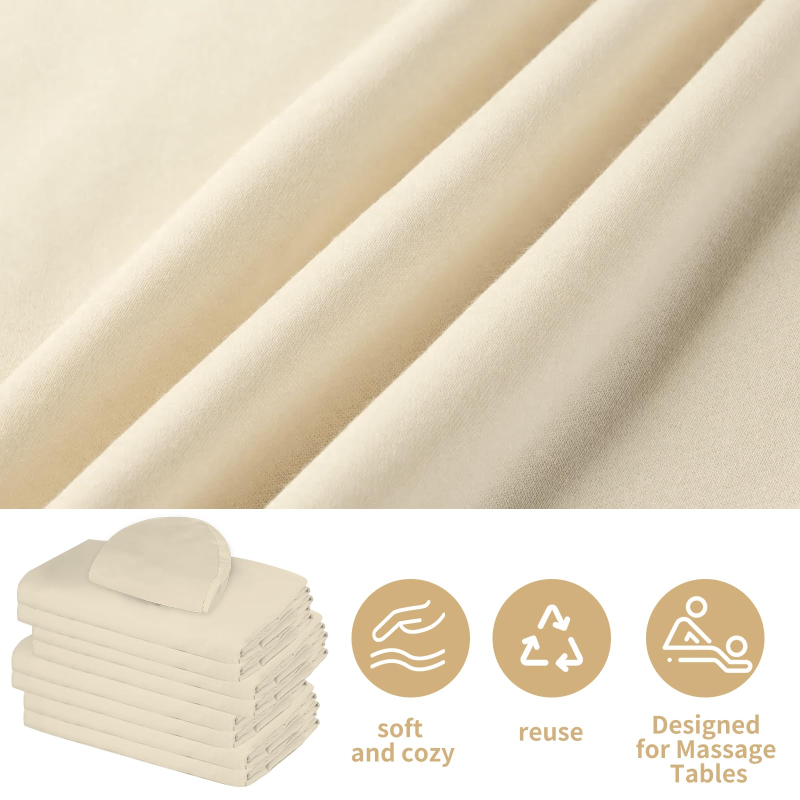 Bavlesfuire easy-care washable sheets simplify post-session cleanup