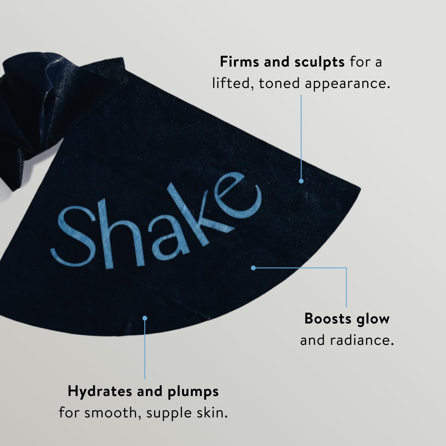 BAWDY Shake It two-sheets pack for even coverage.