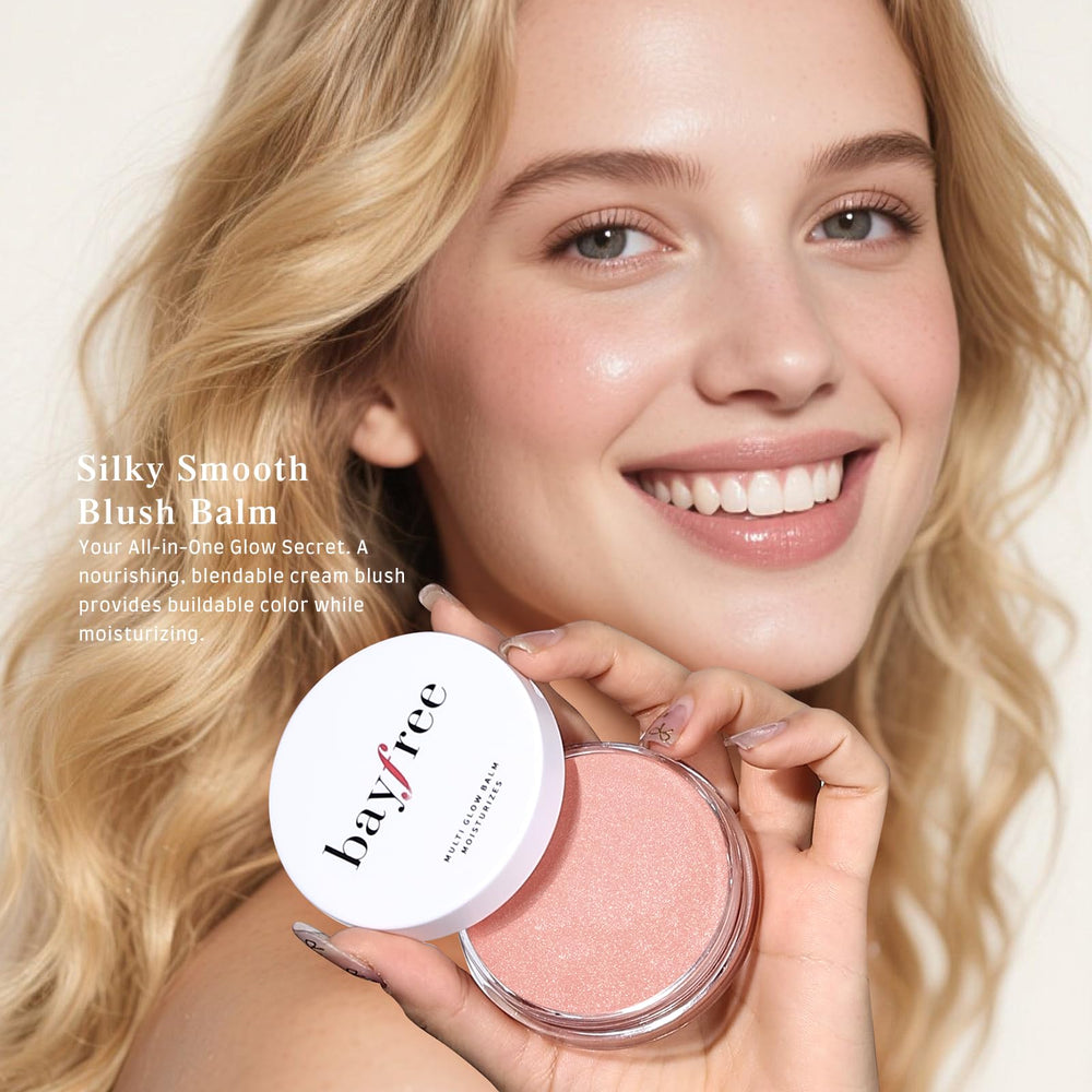 Bayfree bálsamo colorete iluminador envase de 0.63 oz