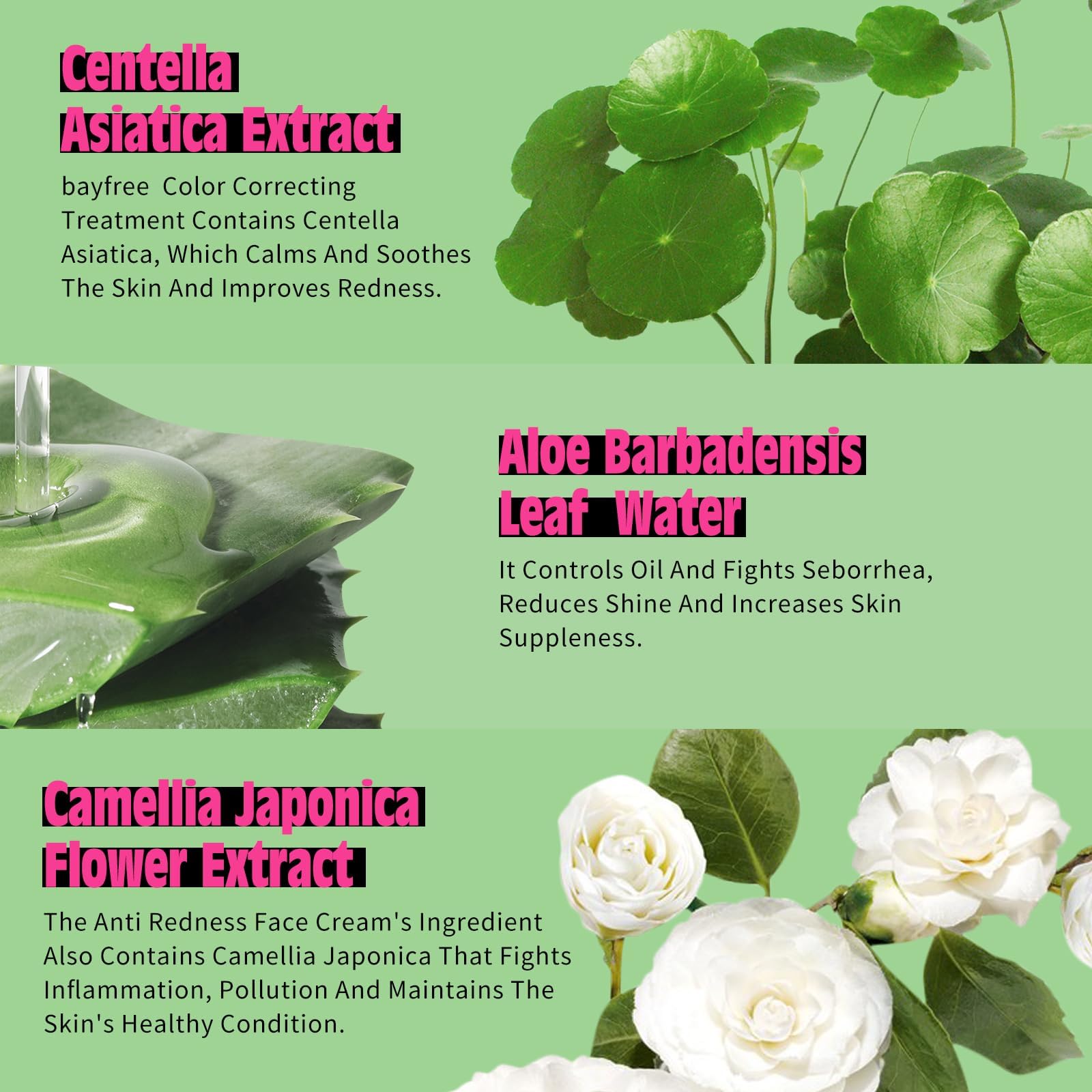 bayfree Cica Tiger Grass Color Correcting Treatment under makeup shows versatile daily skincare