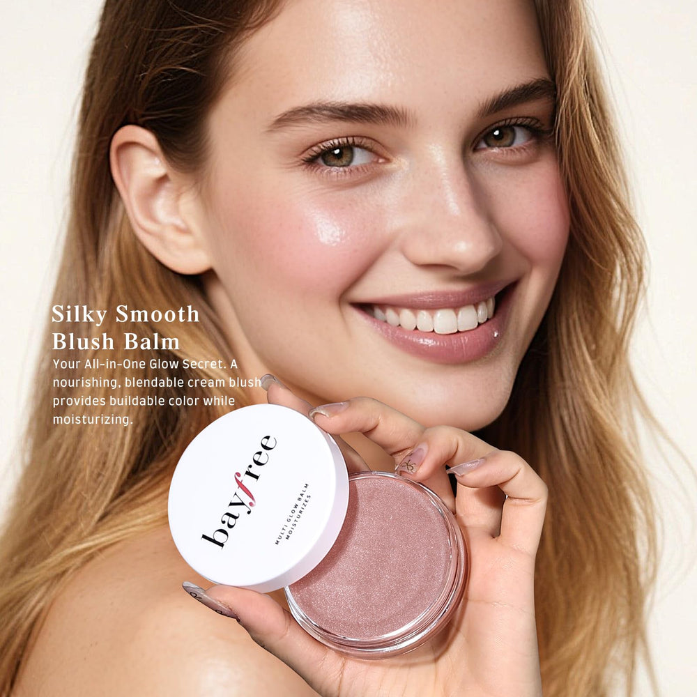 Bayfree balm hydrating base note highlighted by soothing oils.