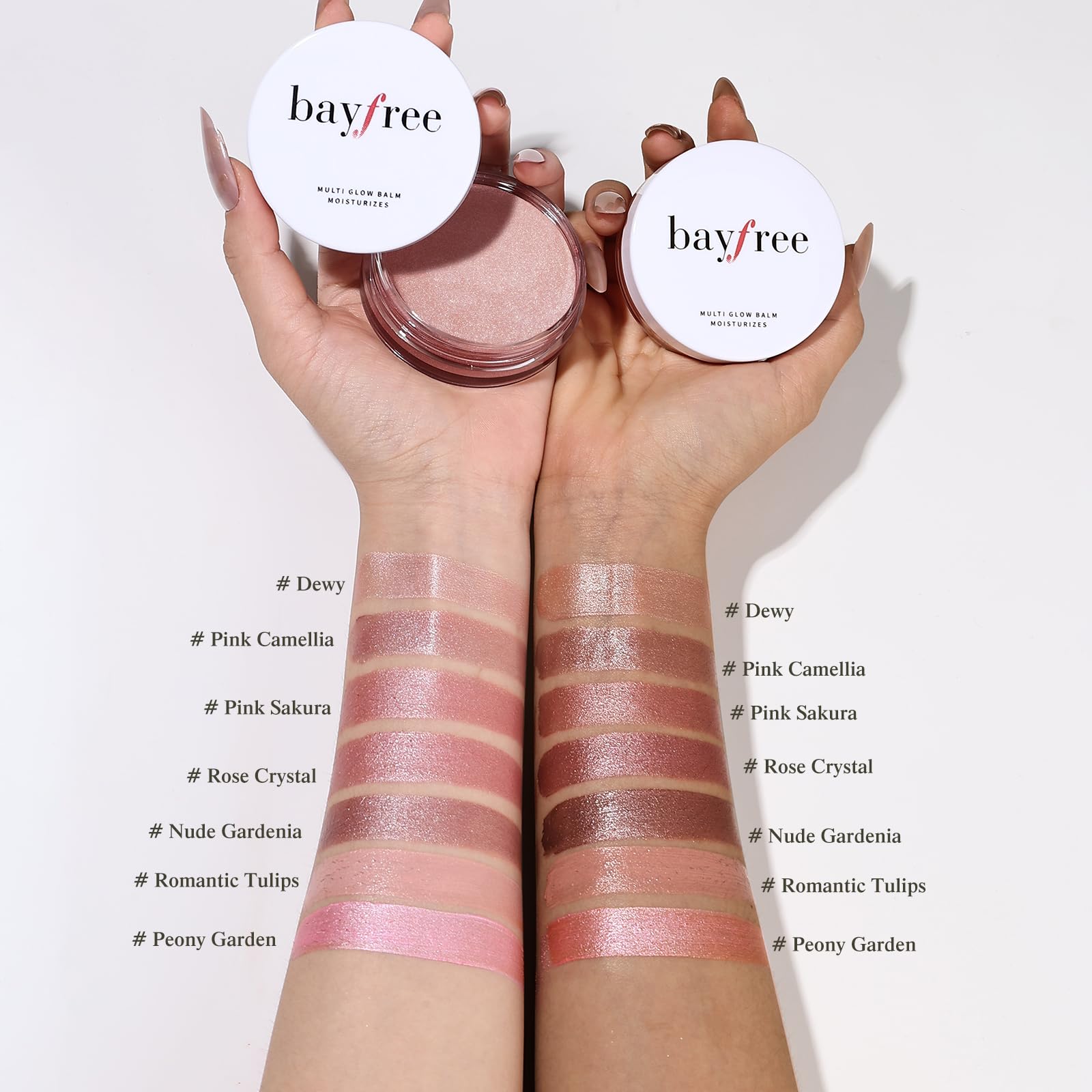 Bayfree Multi Glow Balm ingredients like shea and coconut soften the skin.