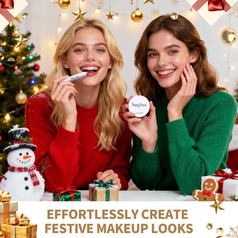 Bayfree Original Kit Gifts Set tinted lip balm provides hydration with natural tint for daily wear.