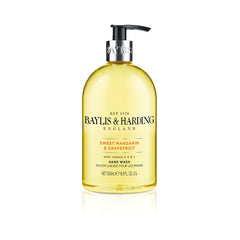 Baylis & Harding Sweet Mandarin Grapefruit bottle highlights luxurious fragrance for home use