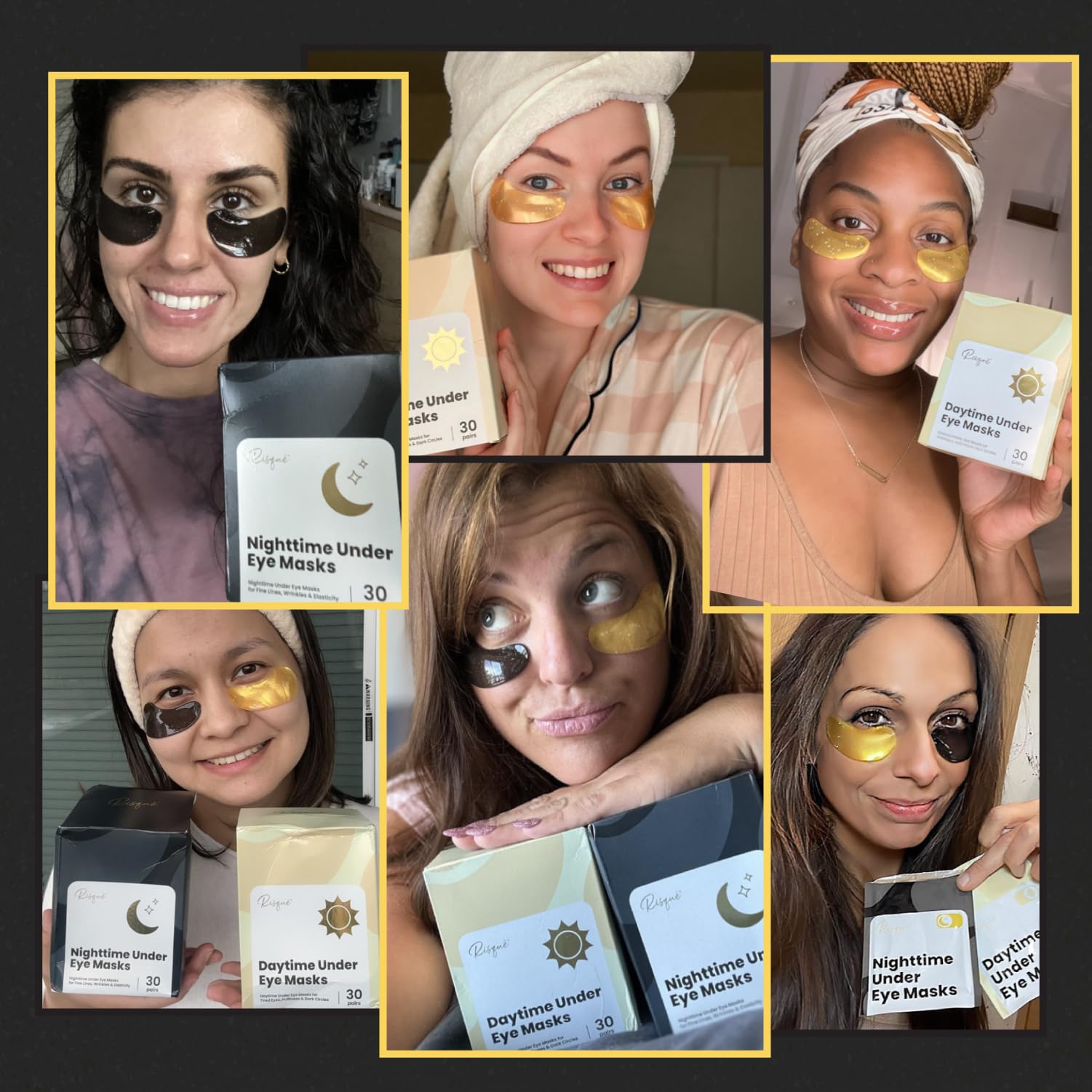 Bayside bridesmaid gift set eye patches for self-care at celebrations.