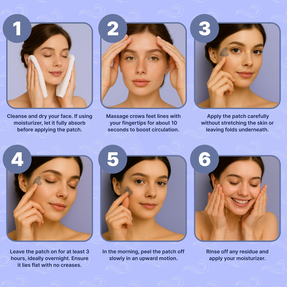 Bayside Ultra-thin patches worn under makeup for discreet daily use.