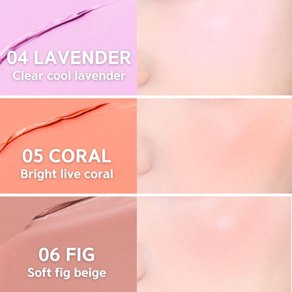 BBIA Ready To Wear Downy Lavender blush layering shows color depth through multiple applications.