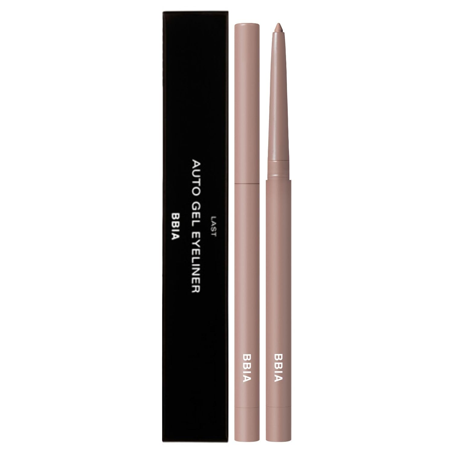 BBIA Last Auto Gel Eyeliner 14 Almond Beige swatches show versatile color range for looks