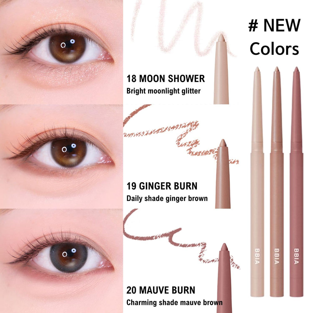 BBIA Last Auto Gel Eyeliner smear-free line with one-stroke precision