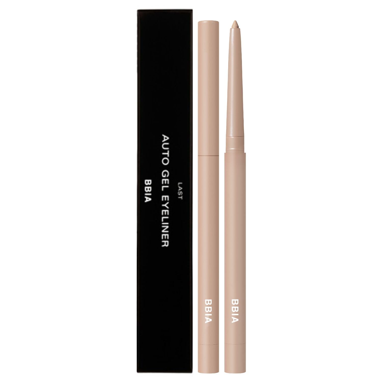 BBIA Last Auto Gel Eyeliner glides smoothly with a soft 3mm pencil for precise lines.