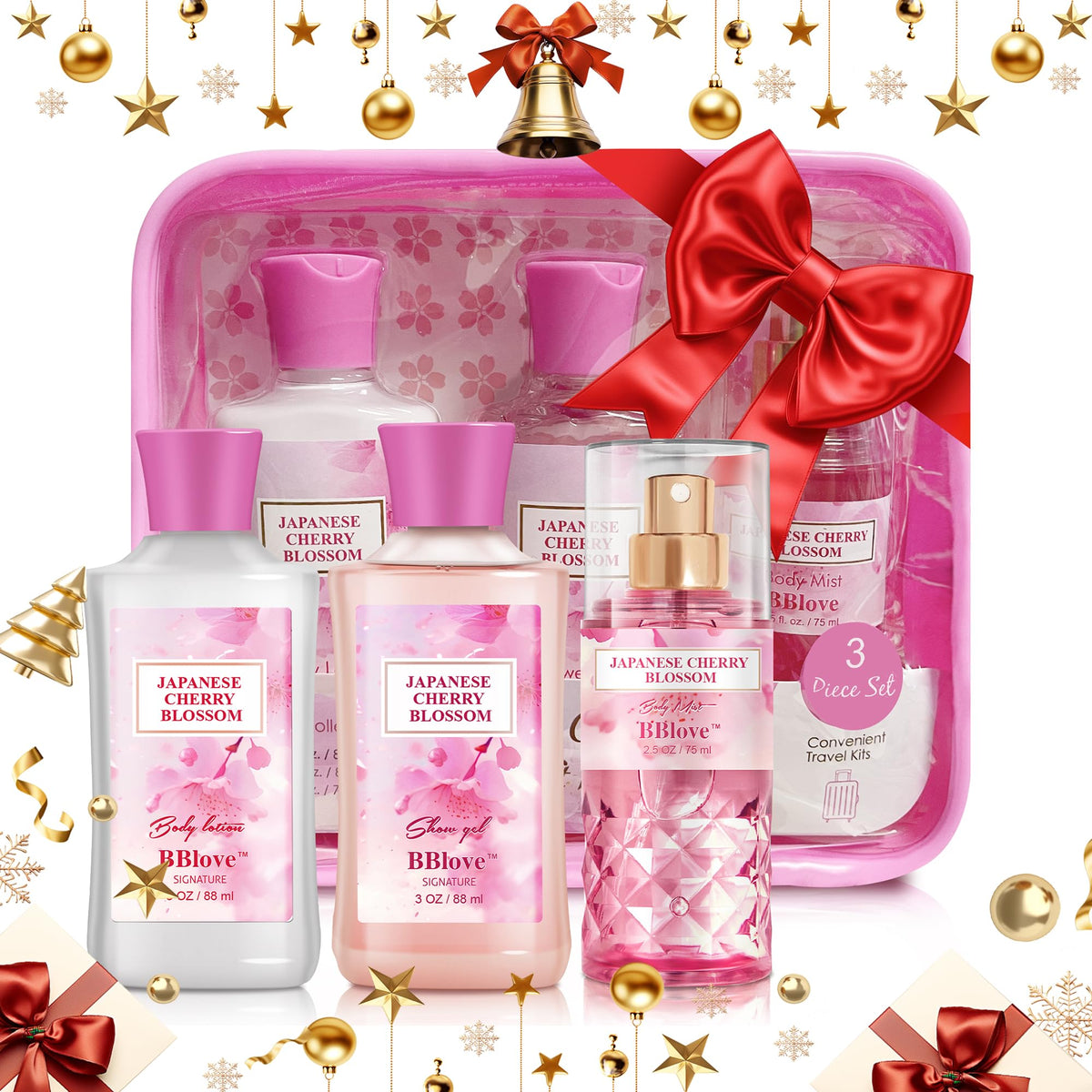 BBlove bath set packaging highlights premium gift-ready presentation for special occasions.