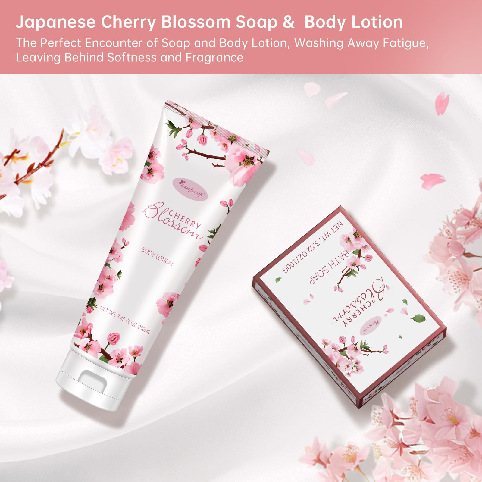 BBlove Japanese Cherry Blossom bath bombs for vibrant fizz and pampering moments
