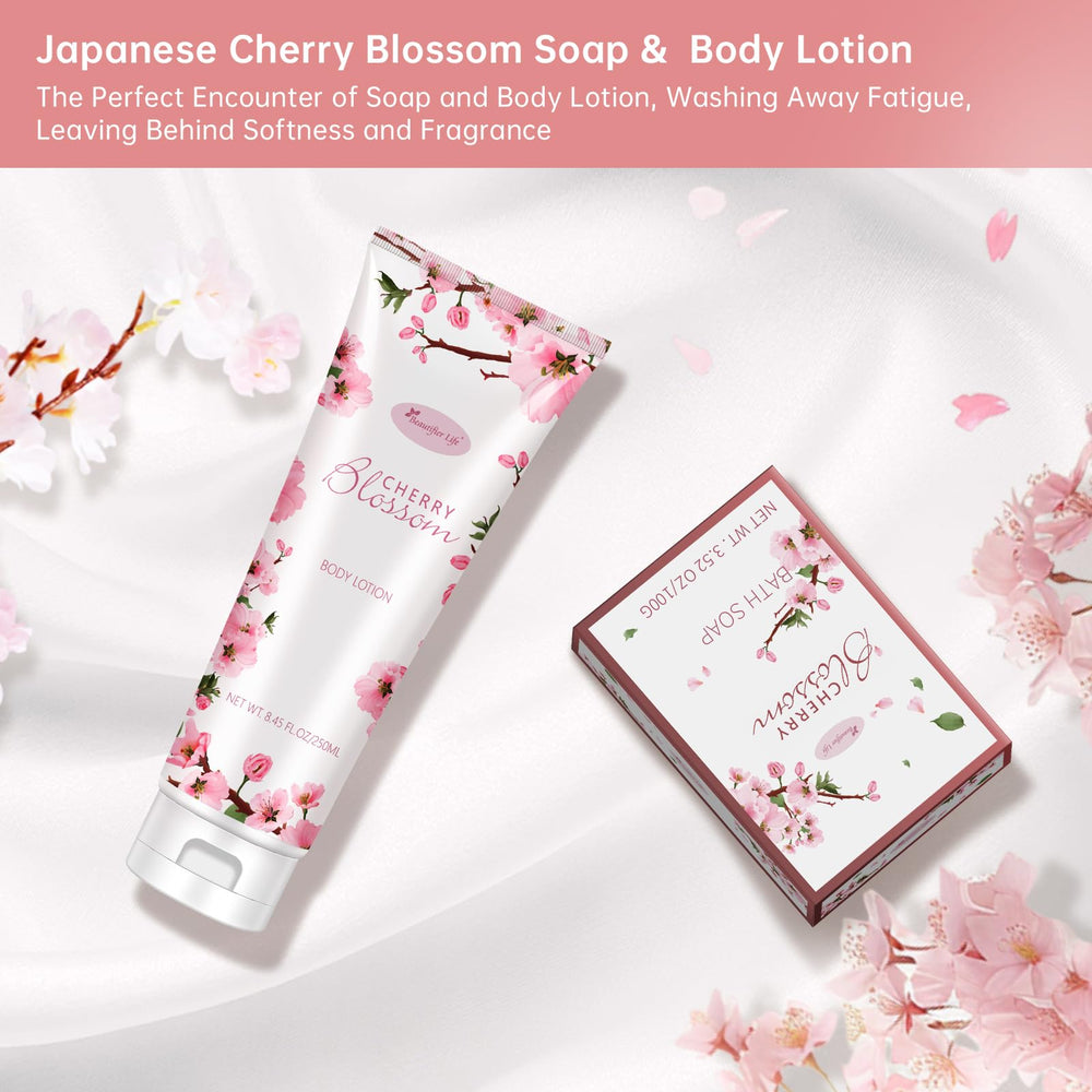 BBlove Japanese Cherry Blossom bath bombs for vibrant fizz and pampering moments