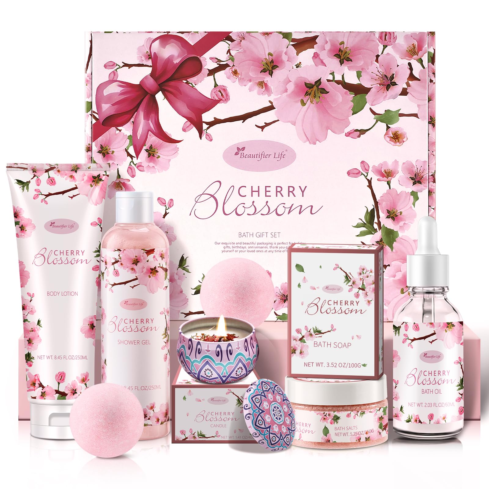 BBlove Japanese Cherry Blossom packaging for premium gifting appeal