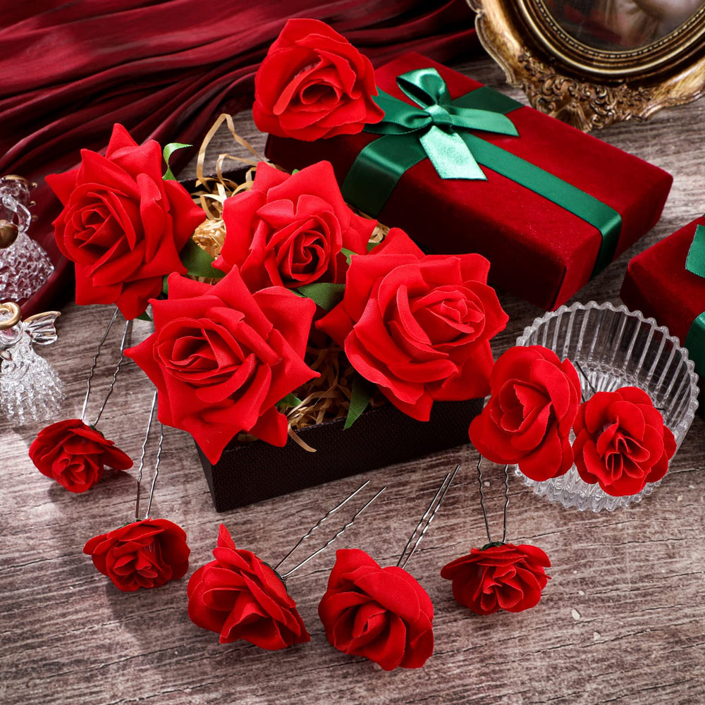 BBTO dance accessory rose clip fosters charming, secure wear during performances