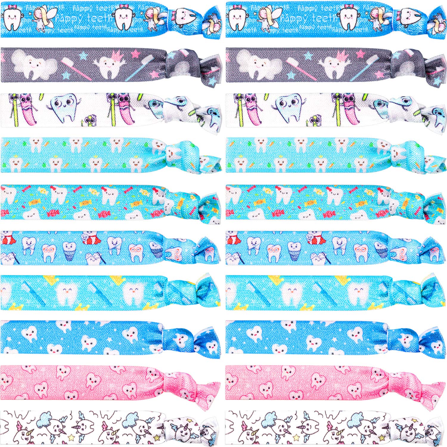 BBTO dental hair ties on packaging card showing convenient gift idea