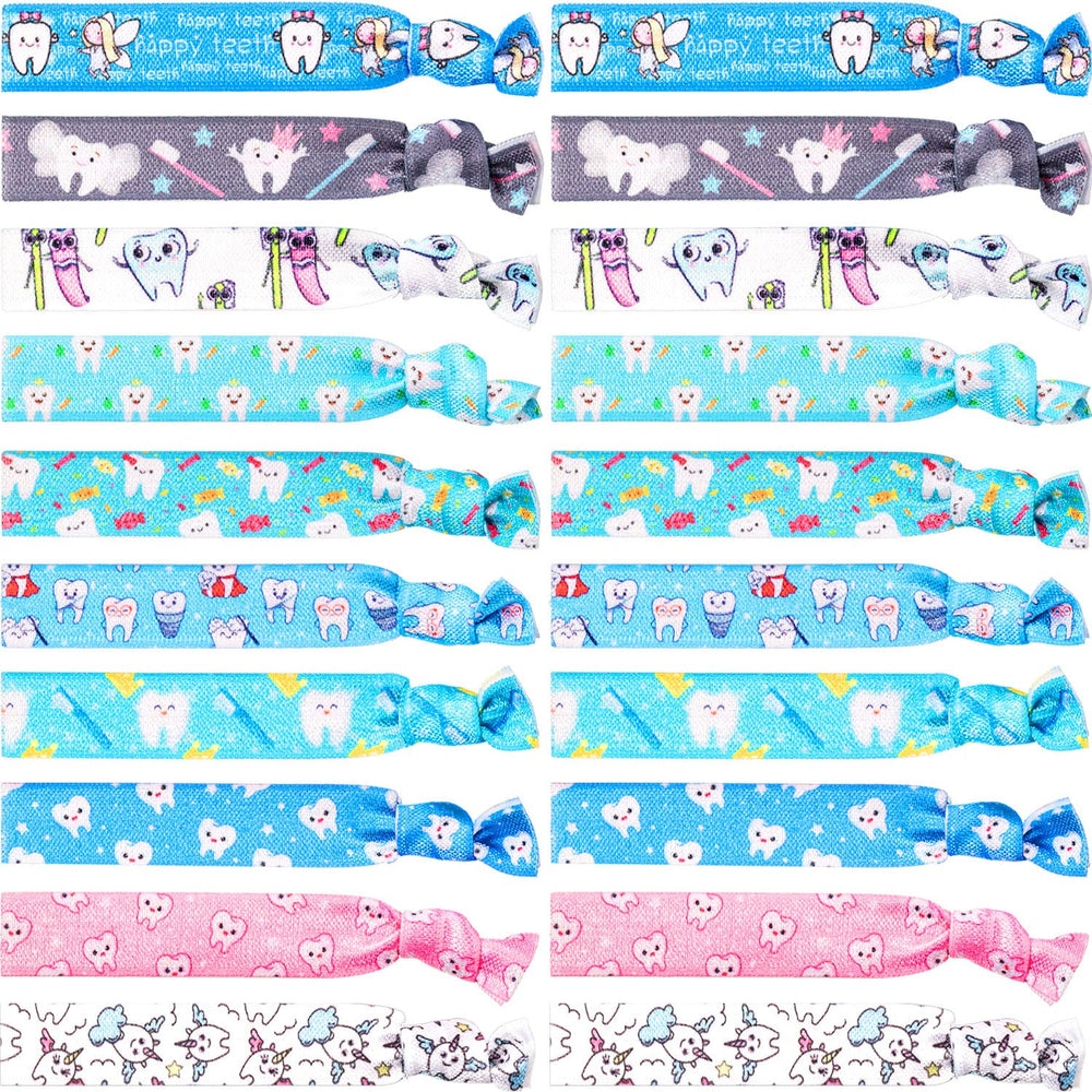 BBTO dental hair ties on packaging card showing convenient gift idea