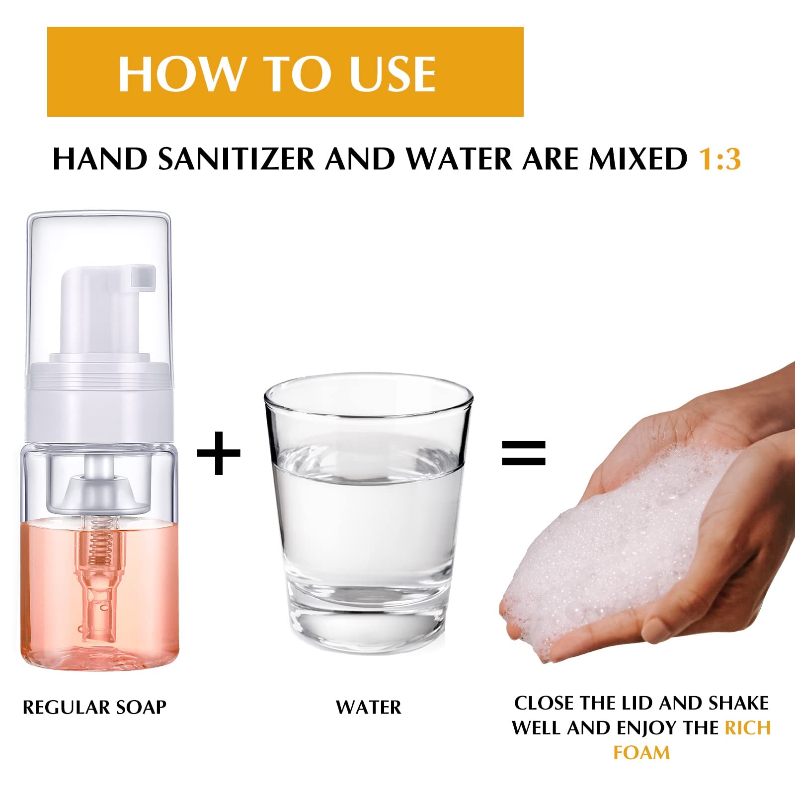 BBTO lash shampoo bottle in use demonstrates compact, refillable solution.