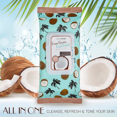 B.C Beauty Concepts coconut aloe vitamin C formula nourishes skin during cleansing