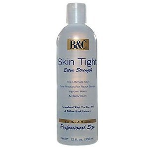 BC Skin Tight Razor Bump Ointment extra-strength 12 oz helps soothe post-shave irritation.