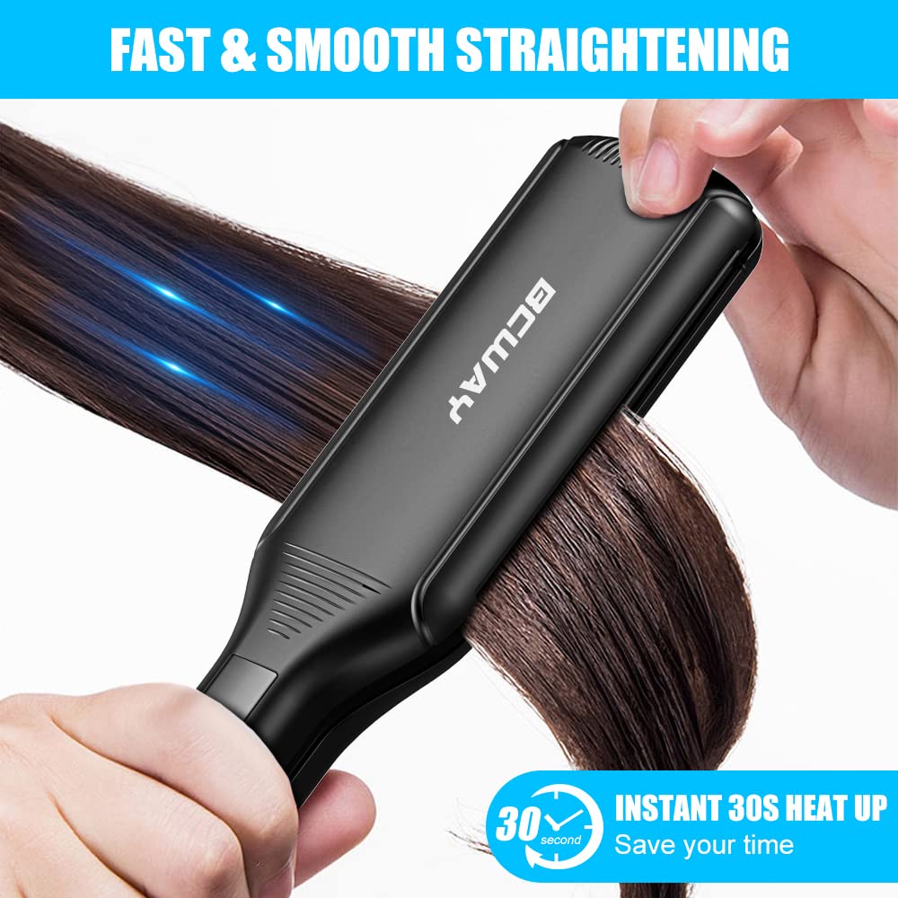 Bcway 360-degree swivel cord prevents tangles for effortless styling.