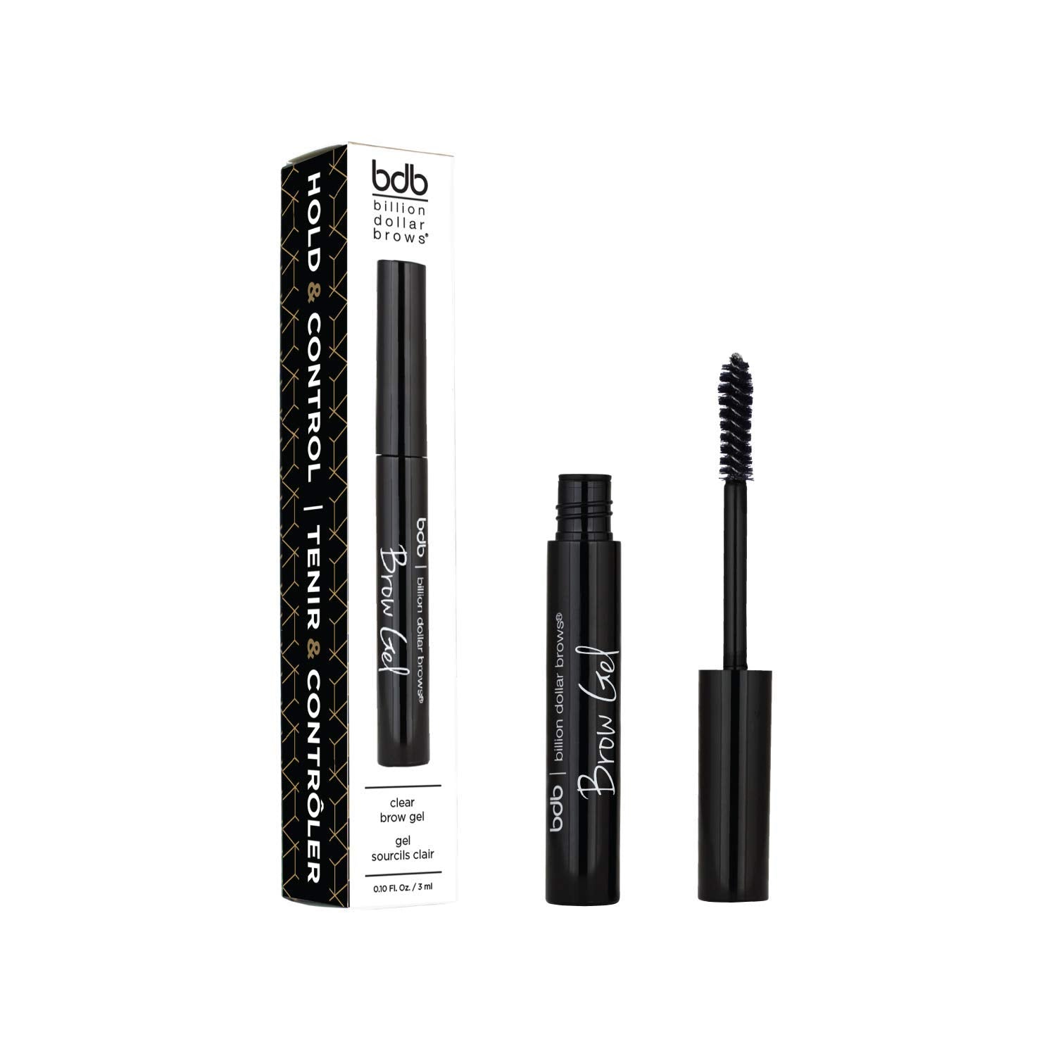 BDB Eyebrow Gel clear-application demonstration for precise placement