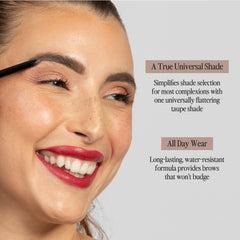 bdb universal eyebrow pencil 2-pack travel case for on-the-go touch-ups