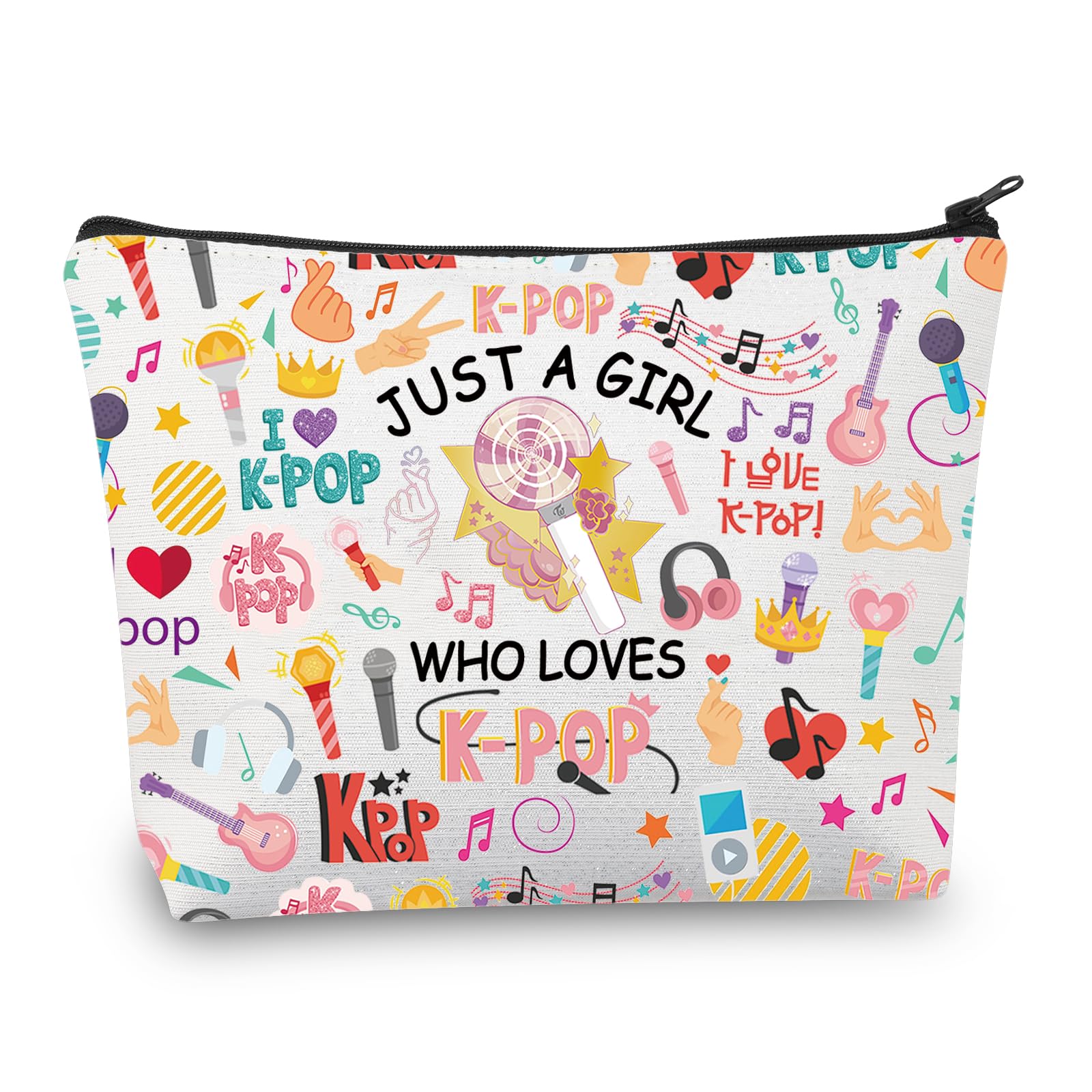 BDPWSS K-Pop makeup bag front view for fans and organizers.