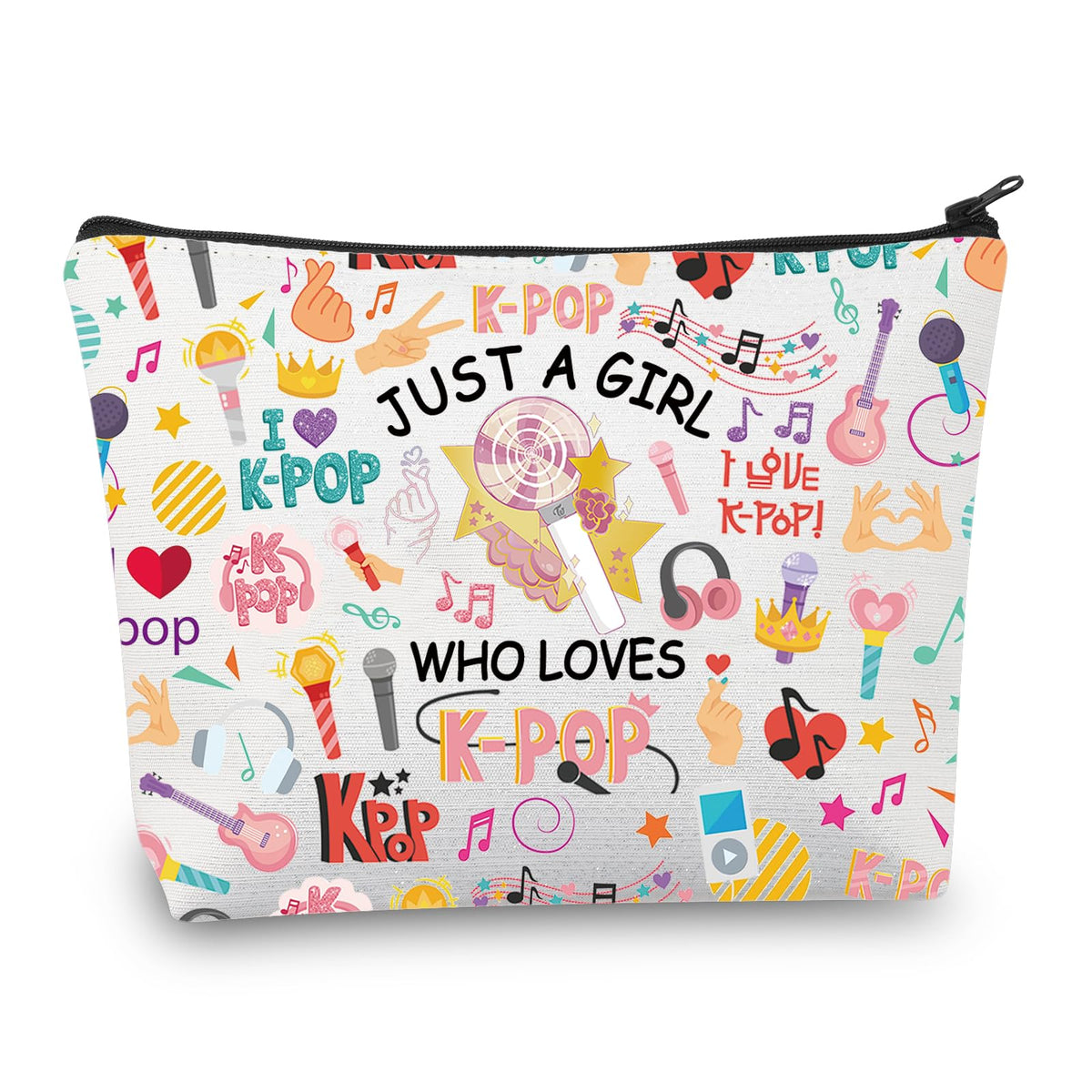 BDPWSS K-Pop makeup bag front view for fans and organizers.