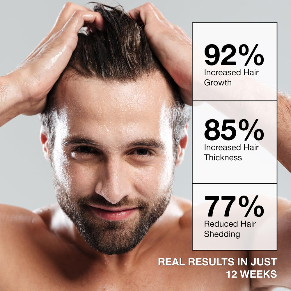Beadlamey Root Activator Shampoo scalp-application demonstrates refreshing wash.