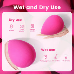BEAKEY precision-tip sponge ideal for detail concealer and edges