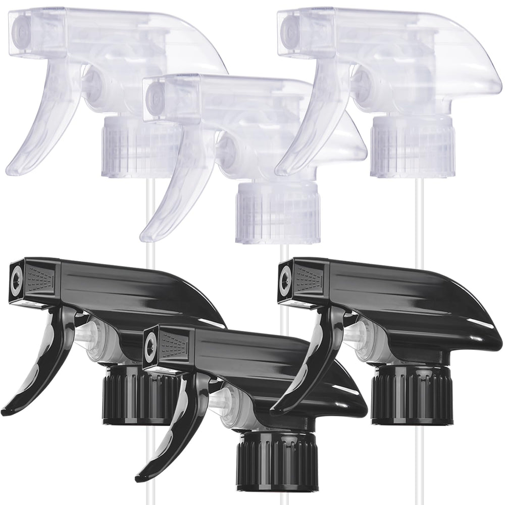 Bealee 6-pack spray nozzle universal compatibility enables easy home-cleaning refills.
