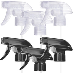 Bealee 6-pack spray nozzle universal compatibility enables easy home-cleaning refills.