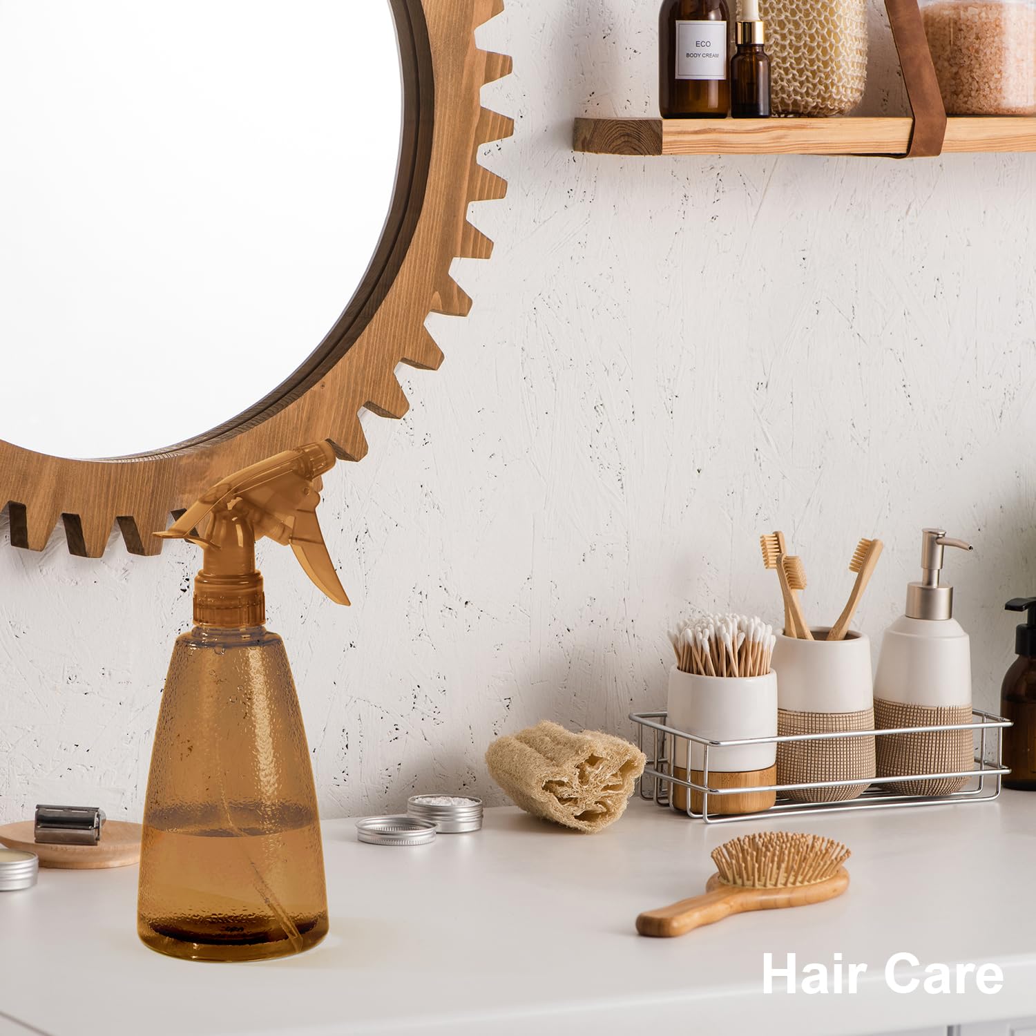 Bealee spray bottles daily-use kit supports plants, hair, and cleaning.