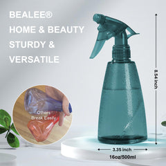 Bealee spray bottles gray front view for quick, mess-free tasks.