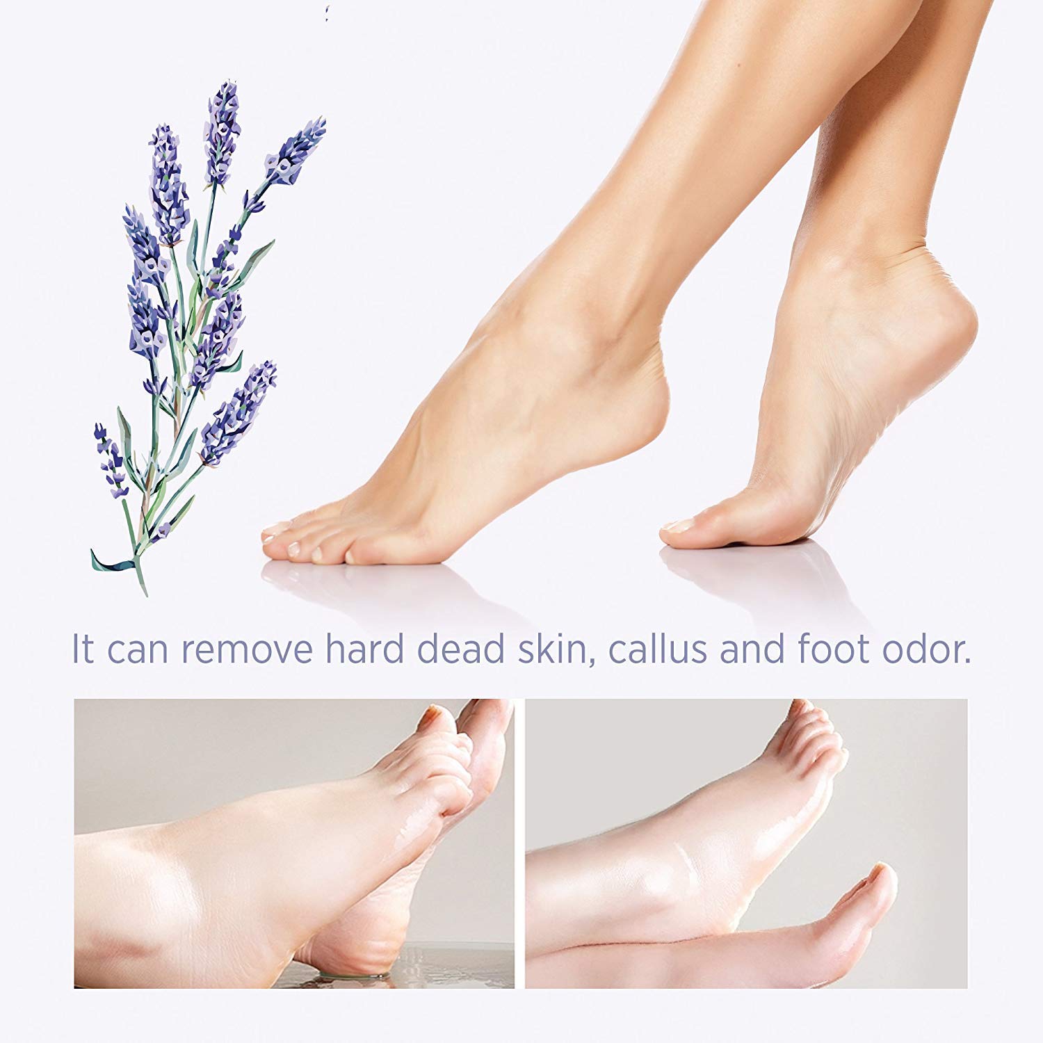 Bealuz foot peel mask family friendly use for men and women