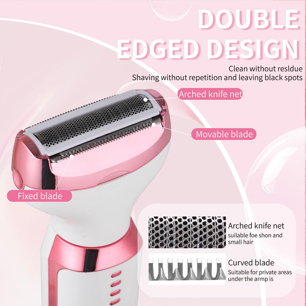 Beanify 4-in-1 heads: body, nose, eyebrow, and facial trimmers in one tool