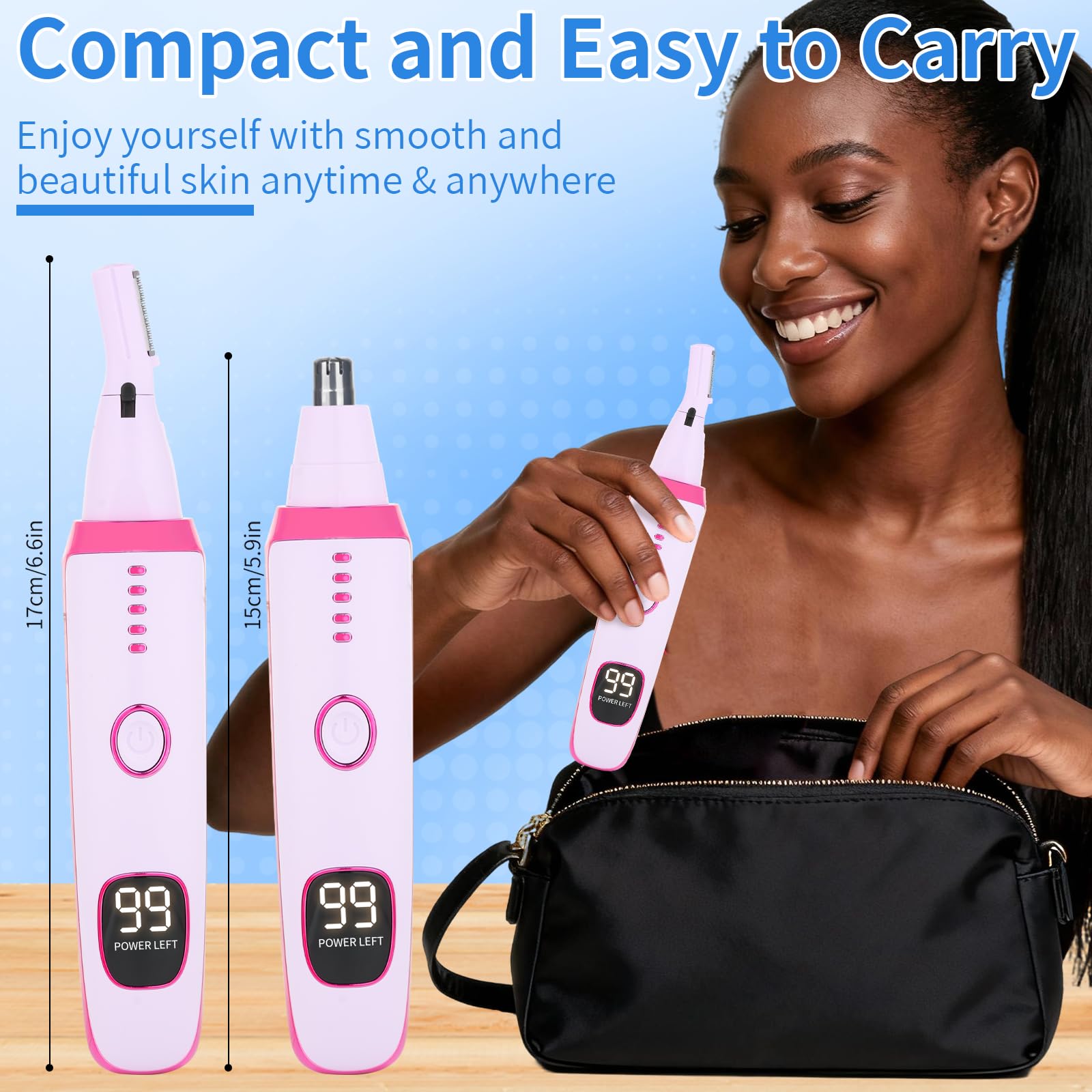 Beanify compact travel-friendly design fits in your bag easily.