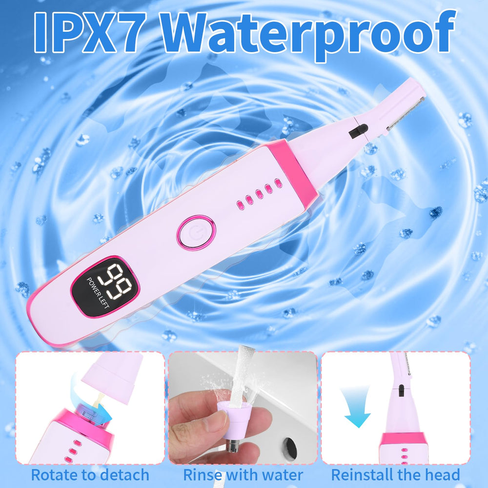 Beanify IPX7 waterproof blade for easy cleaning.