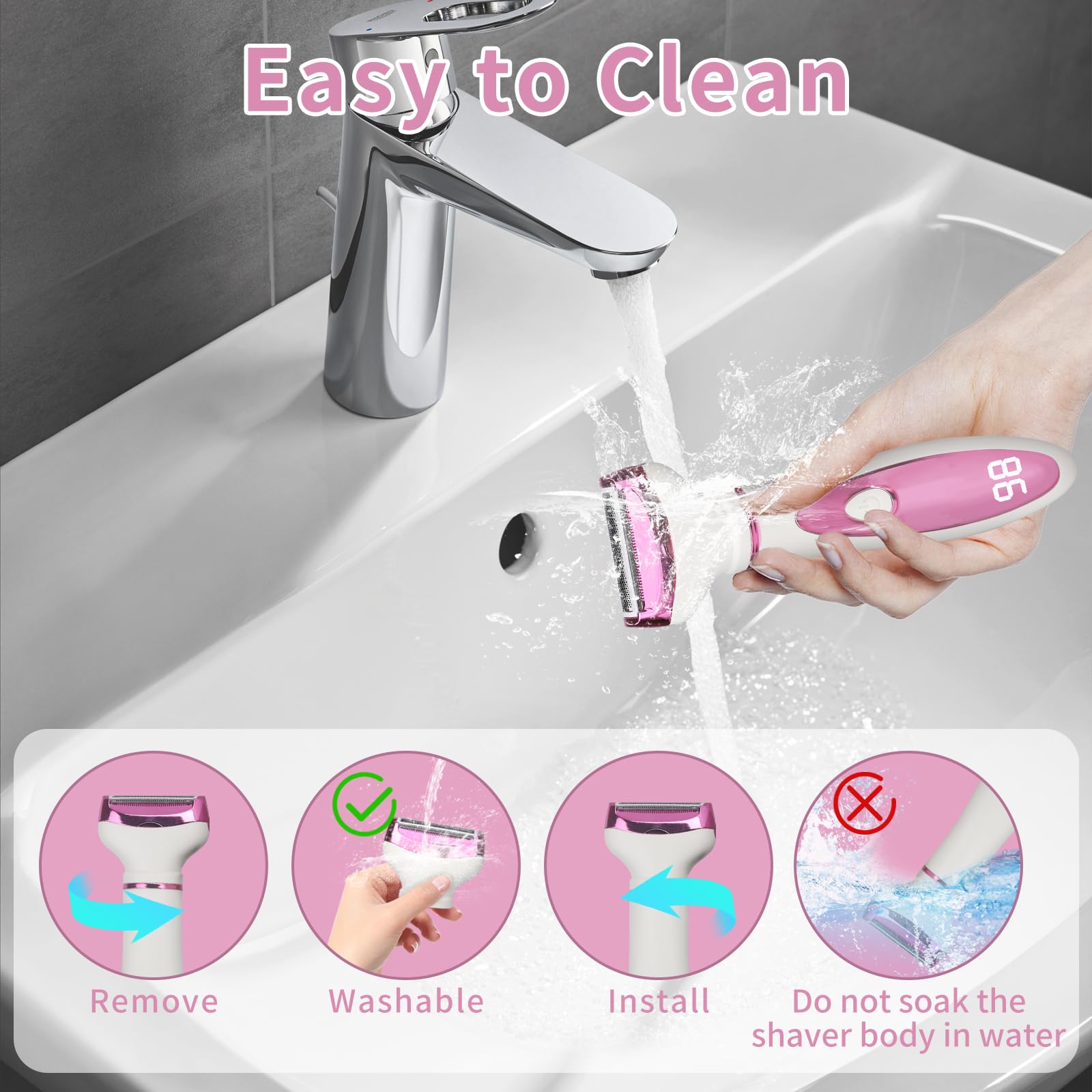 Beanify IPX7 waterproof design for versatile wet or dry use