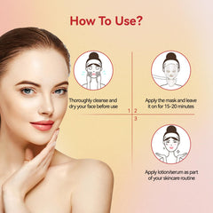BeaRay LED face mask adjustable settings for a personalized routine.