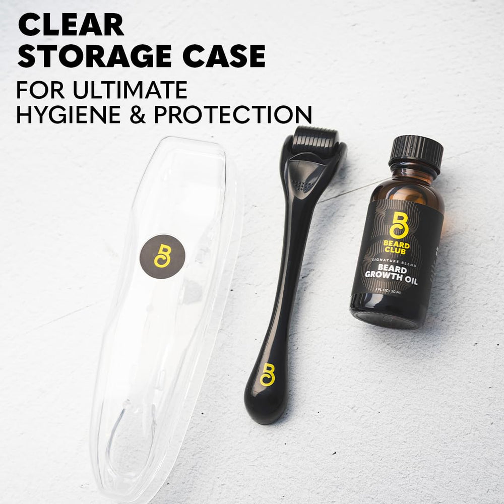 Gift-ready The Beard Club grooming kit packaging and presentation
