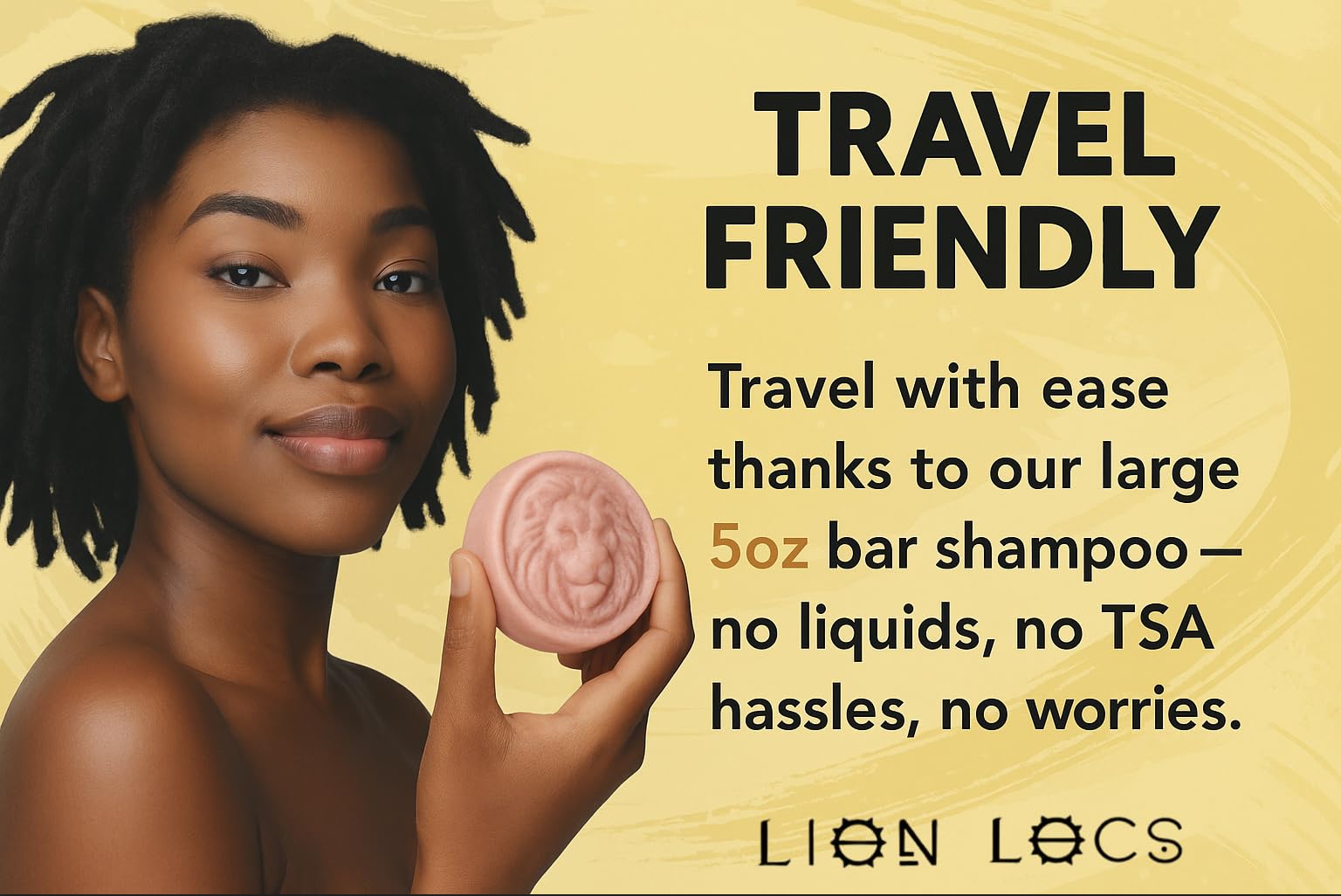 Beard Gains Lion Locs body wash pH balanced for skin