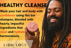 Beard Gains Lion Locs conditioner bar creamy hydration